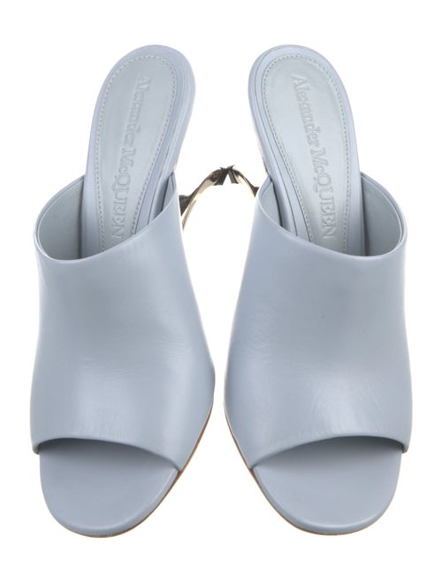 Alexander McQueen Leather Slides