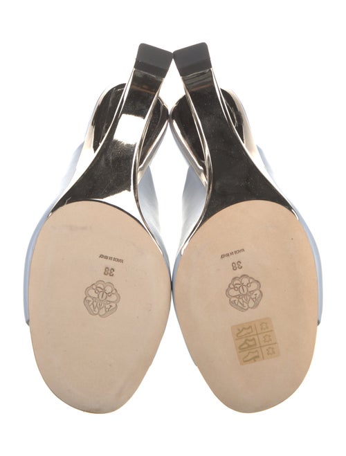 Alexander McQueen Leather Slides