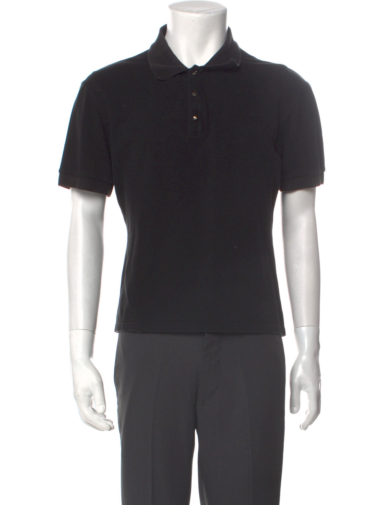 Alexander McQueen 2015 Rockstud Accents Polo Shirt