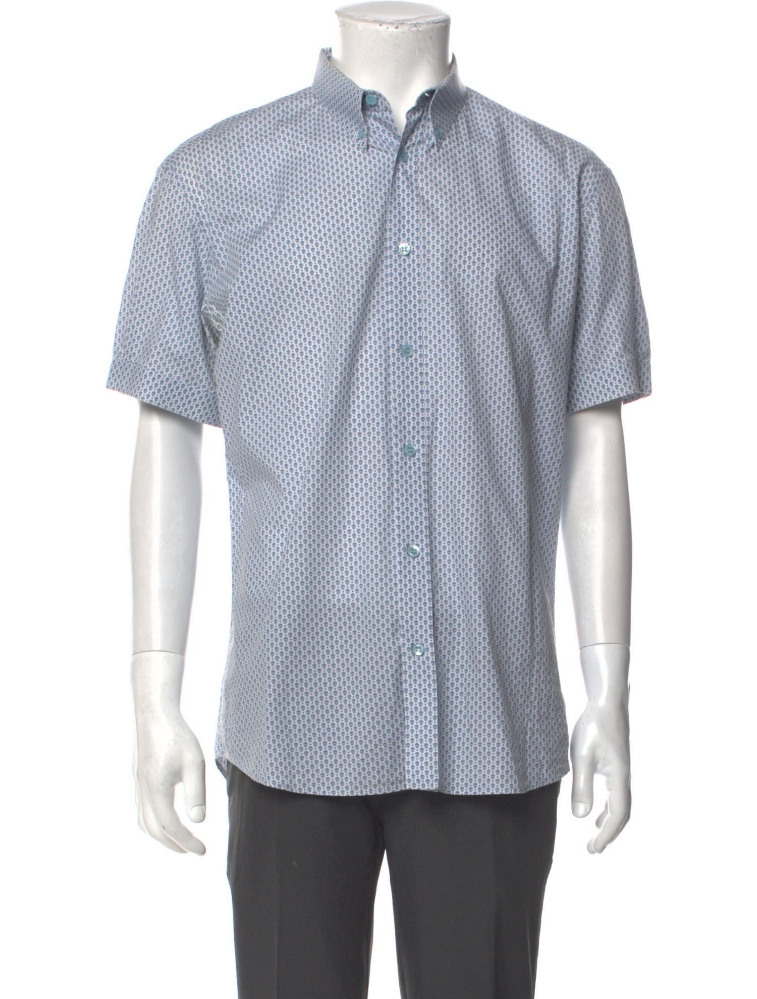 Alexander McQueen Skull Printed Shirt