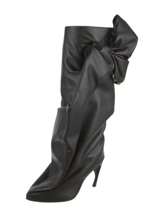 Alexander McQueen Armadillo Leather Boots