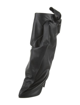 Alexander McQueen Leather Boots