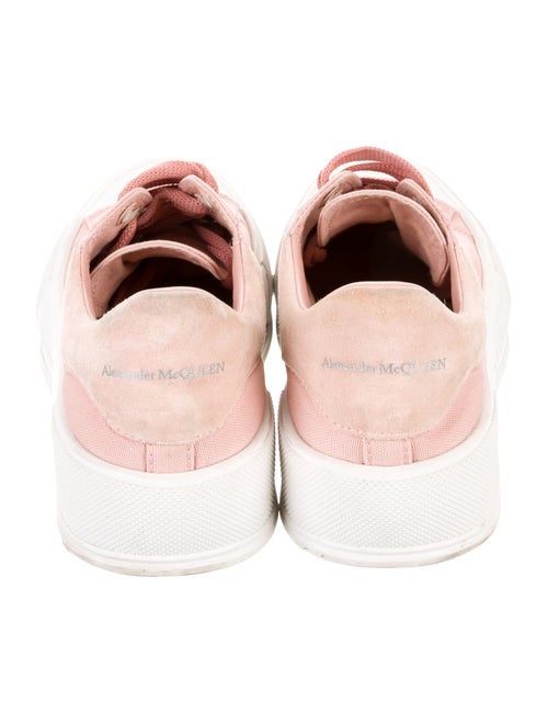 Alexander McQueen Canvas Colorblock Pattern Sneakers