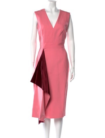 Alexander McQueen Dresses Wool Long Dress Us8, It44 | M