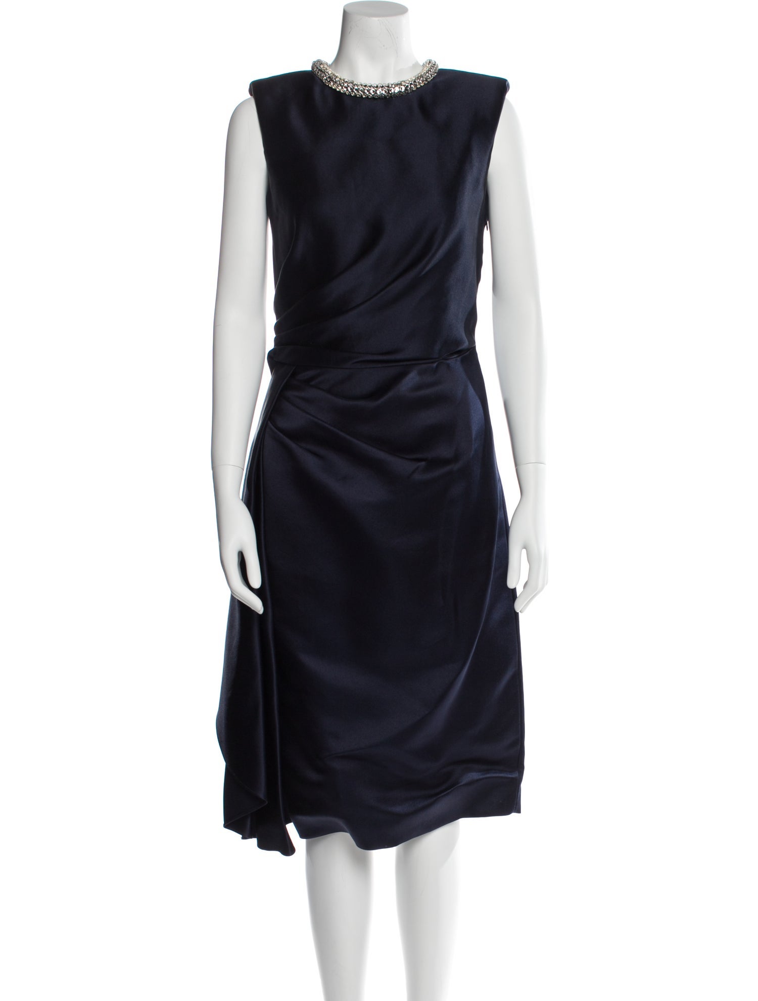 Alexander McQueen Silk Midi Length Dress w/ Tags