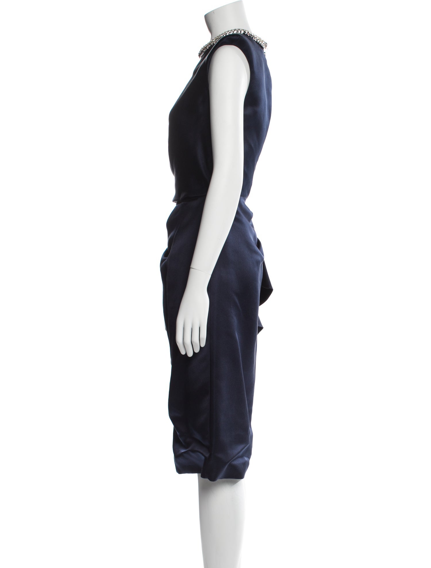 Alexander McQueen Silk Midi Length Dress w/ Tags