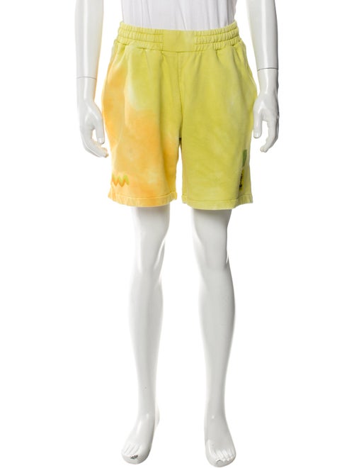 Alexander McQueen Tie-Dye Print Jogger Shorts