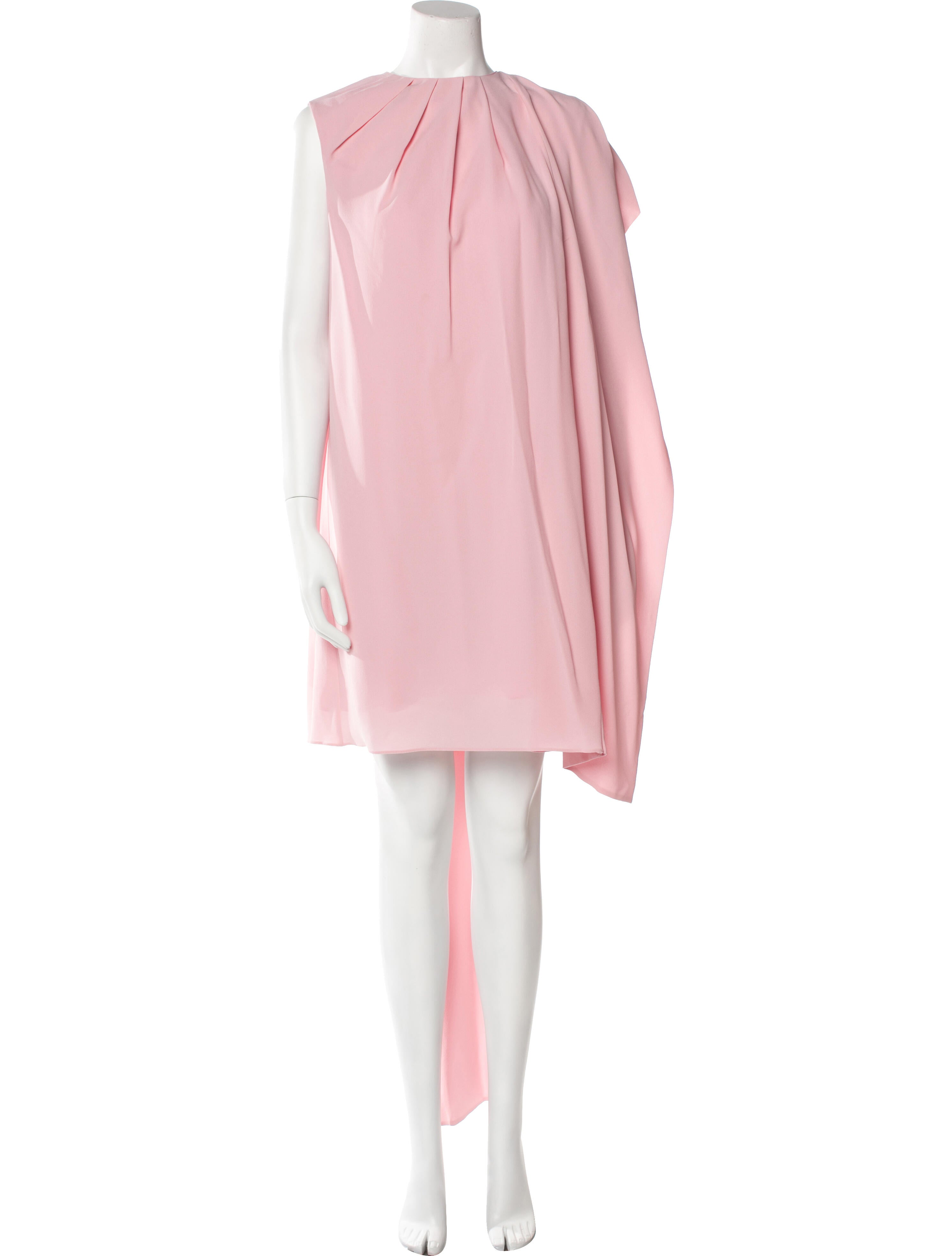 Alexander McQueen Silk Knee-Length Dress