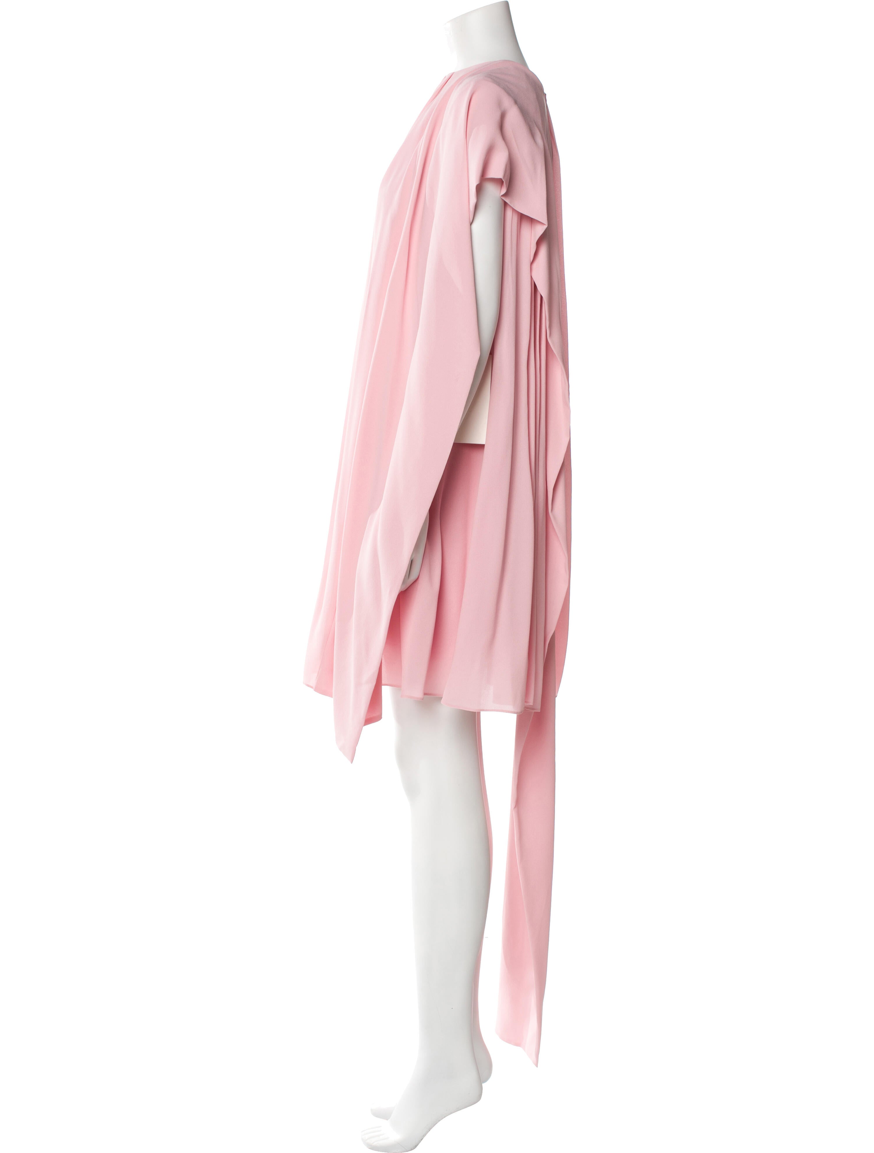 Alexander McQueen Silk Knee-Length Dress