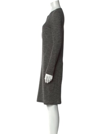 Alexander McQueen Wool Knee-Length Dress