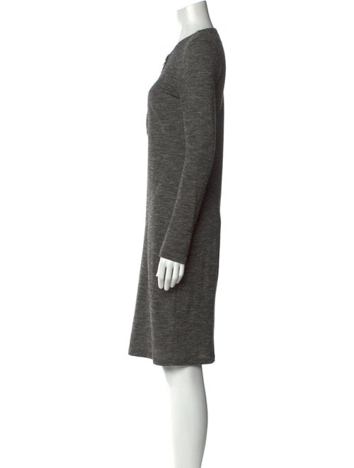 Alexander McQueen Wool Knee-Length Dress