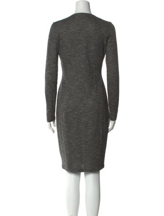 Alexander McQueen Wool Knee-Length Dress