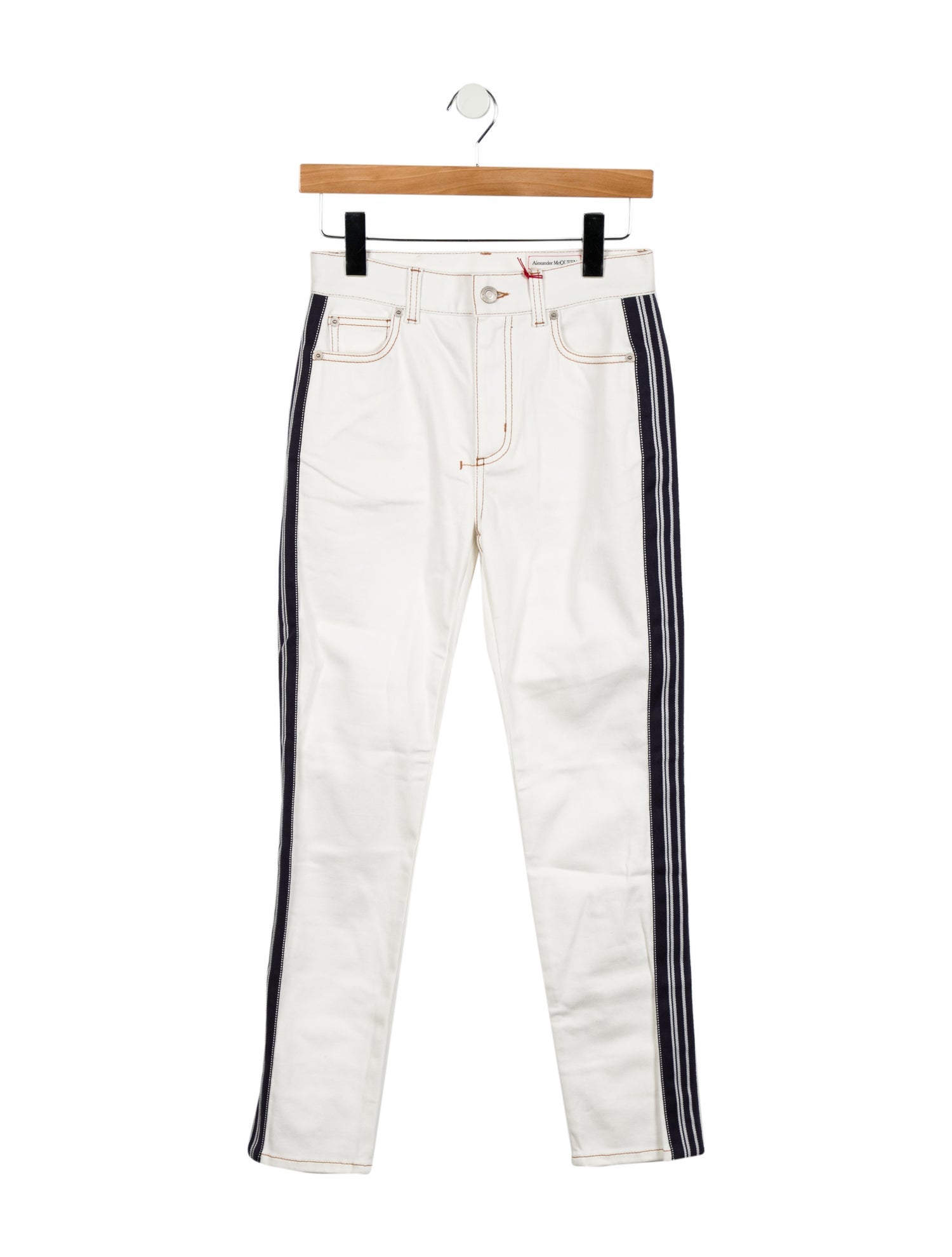 Alexander McQueen Mid-Rise Skinny Leg Jeans w/ Tags