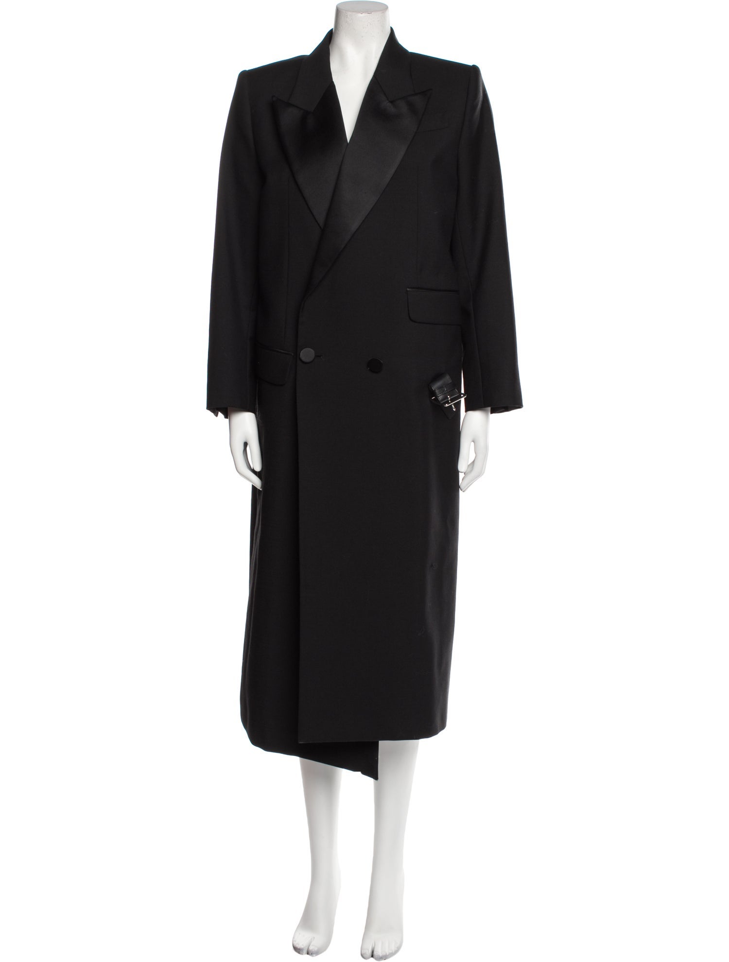 Alexander McQueen Wool Trench Coat