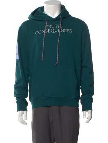 Alexander McQueen Sweatshirts & Hoodies Graphic Print Crew Neck Hoodie One Size