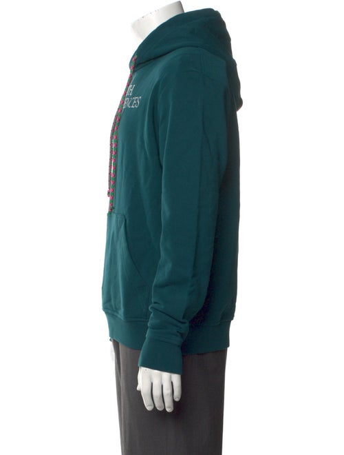 Alexander McQueen Graphic Print Crew Neck Hoodie