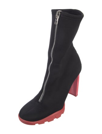 Alexander McQueen Neoprene Sock Boots
