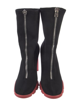 Alexander McQueen Neoprene Sock Boots