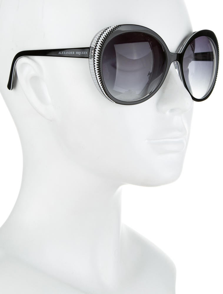 alexander mcqueen black sunglasses