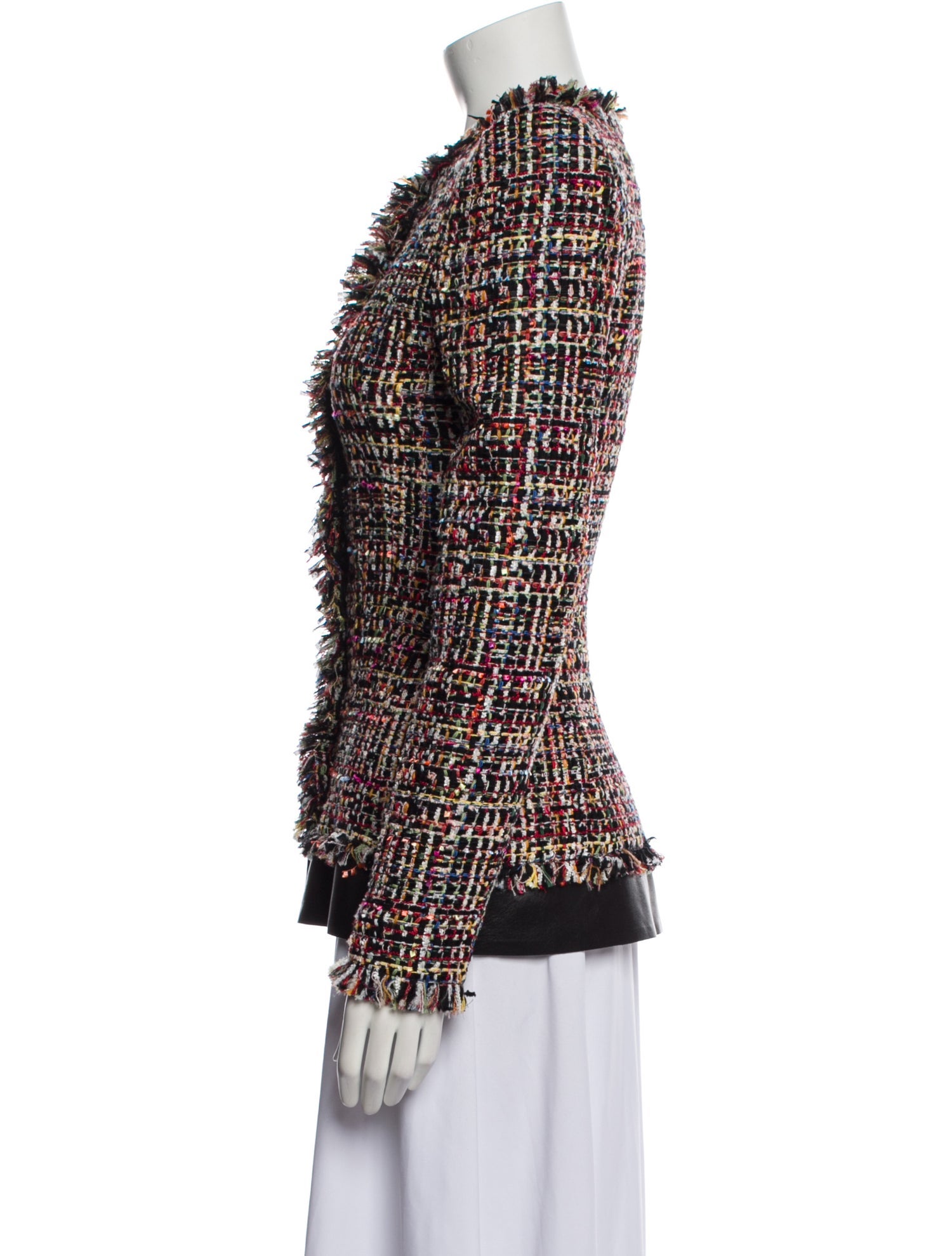 Alexander McQueen Tweed Pattern Jacket