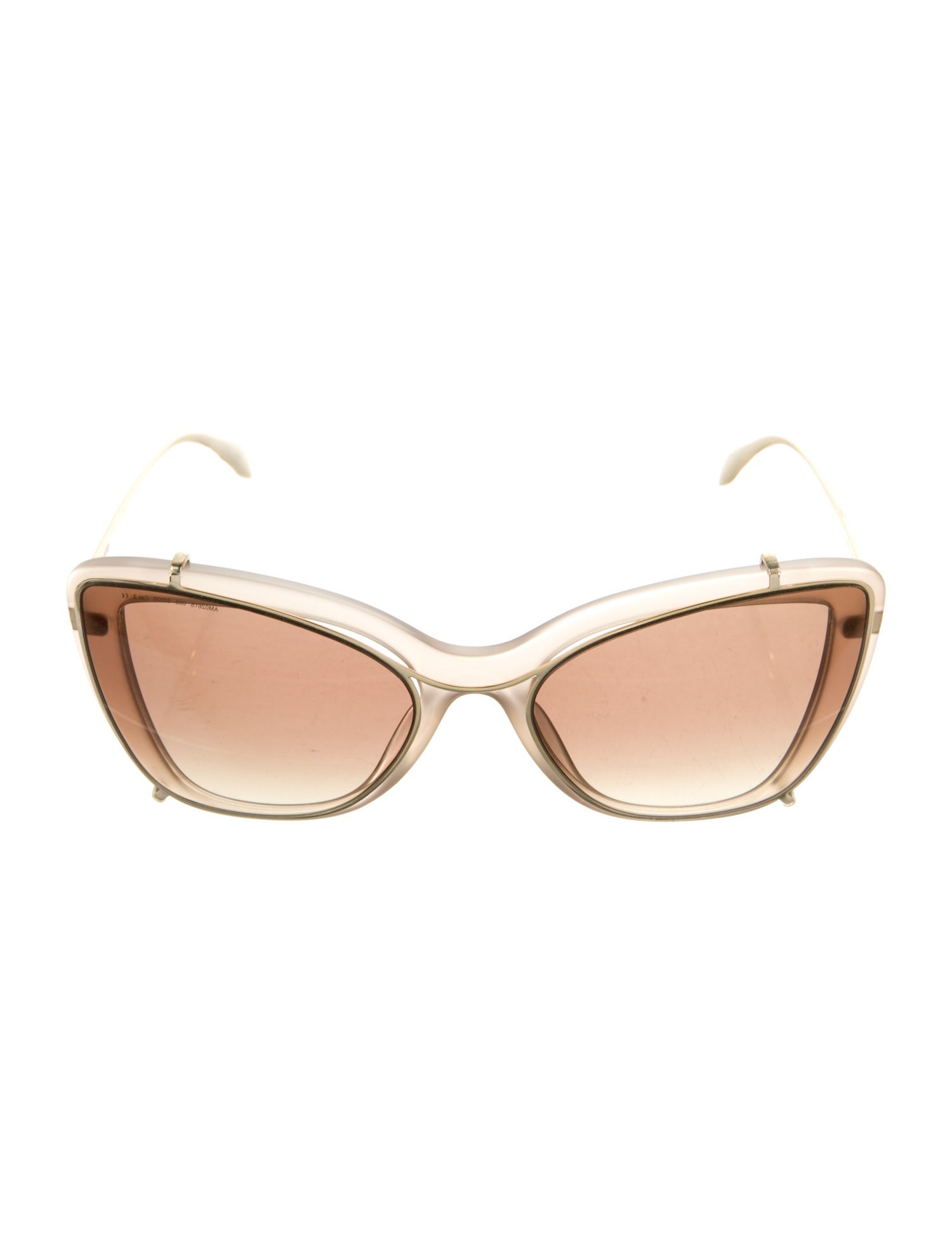 Alexander McQueen Cat-Eye Tinted Sunglasses