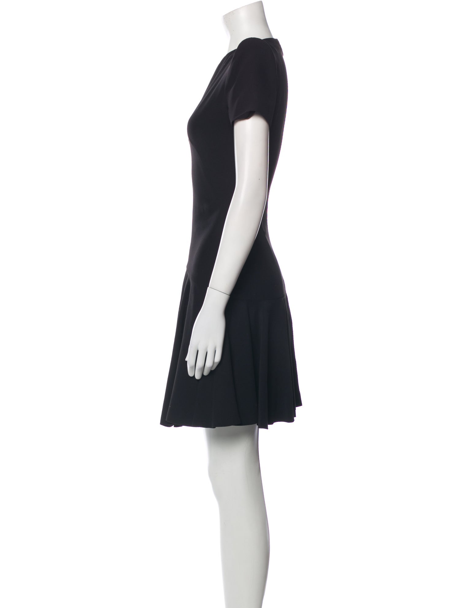 Alexander McQueen V-Neck Mini Dress