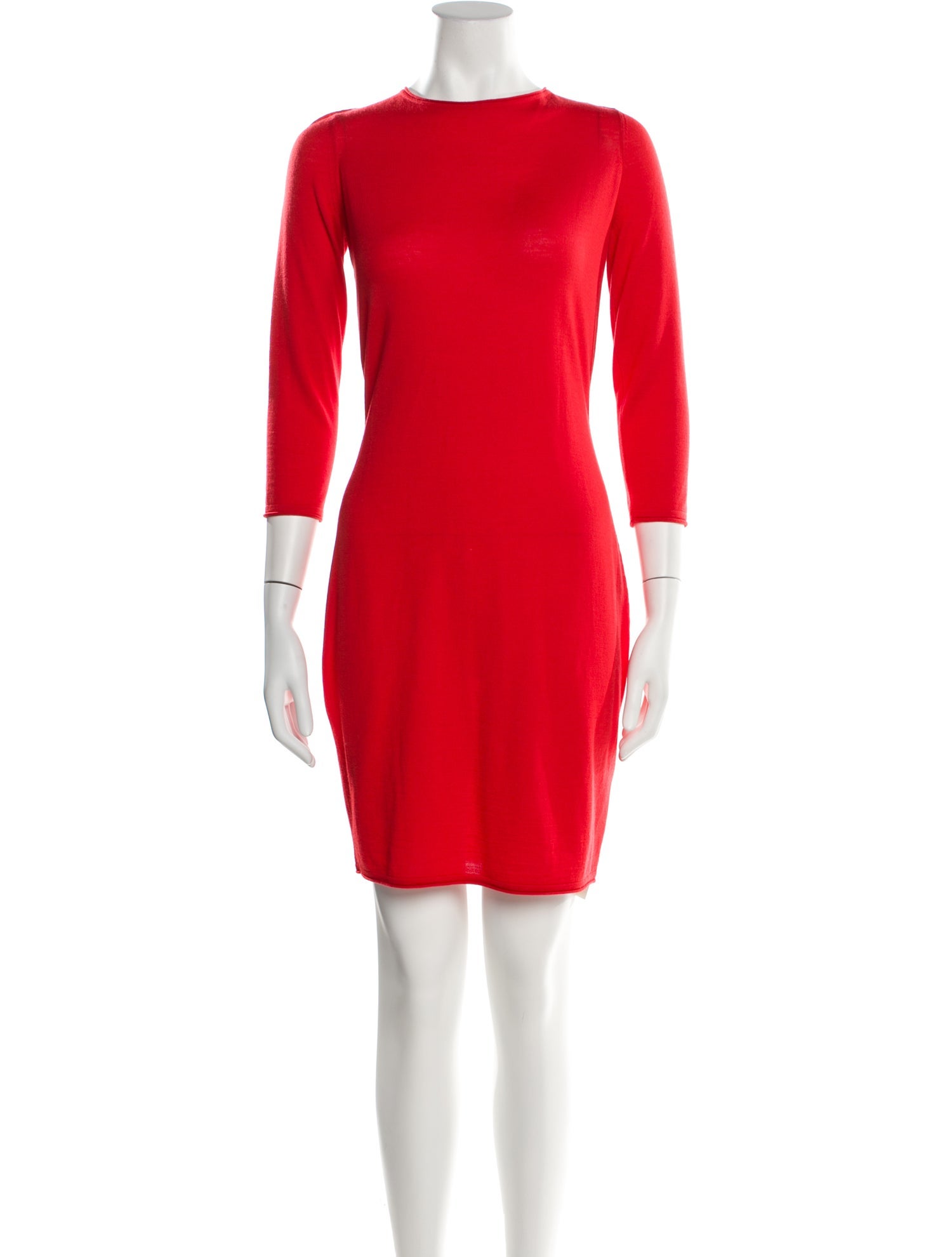 Alexander McQueen Wool Mini Dress
