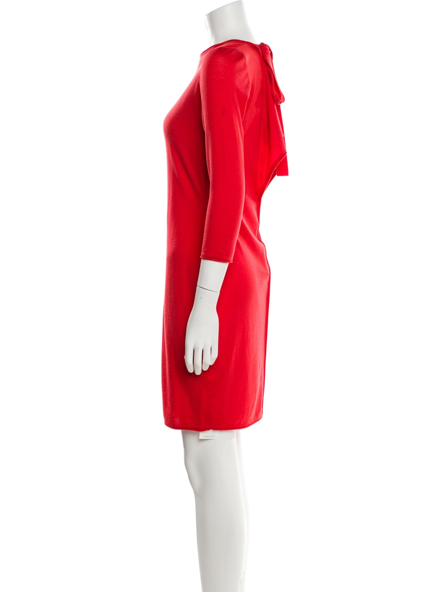 Alexander McQueen Wool Mini Dress