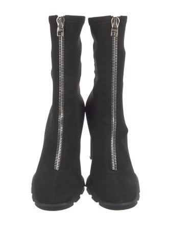 Alexander McQueen Neoprene Sock Boots