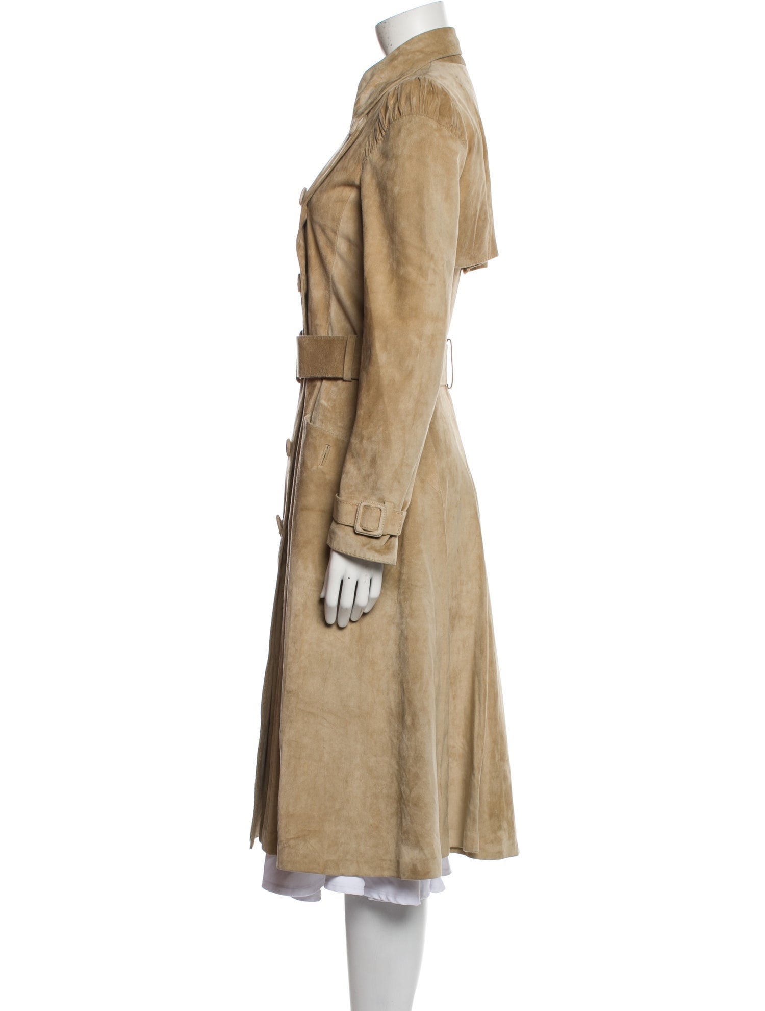 Alexander McQueen Vintage 2000's Trench Coat