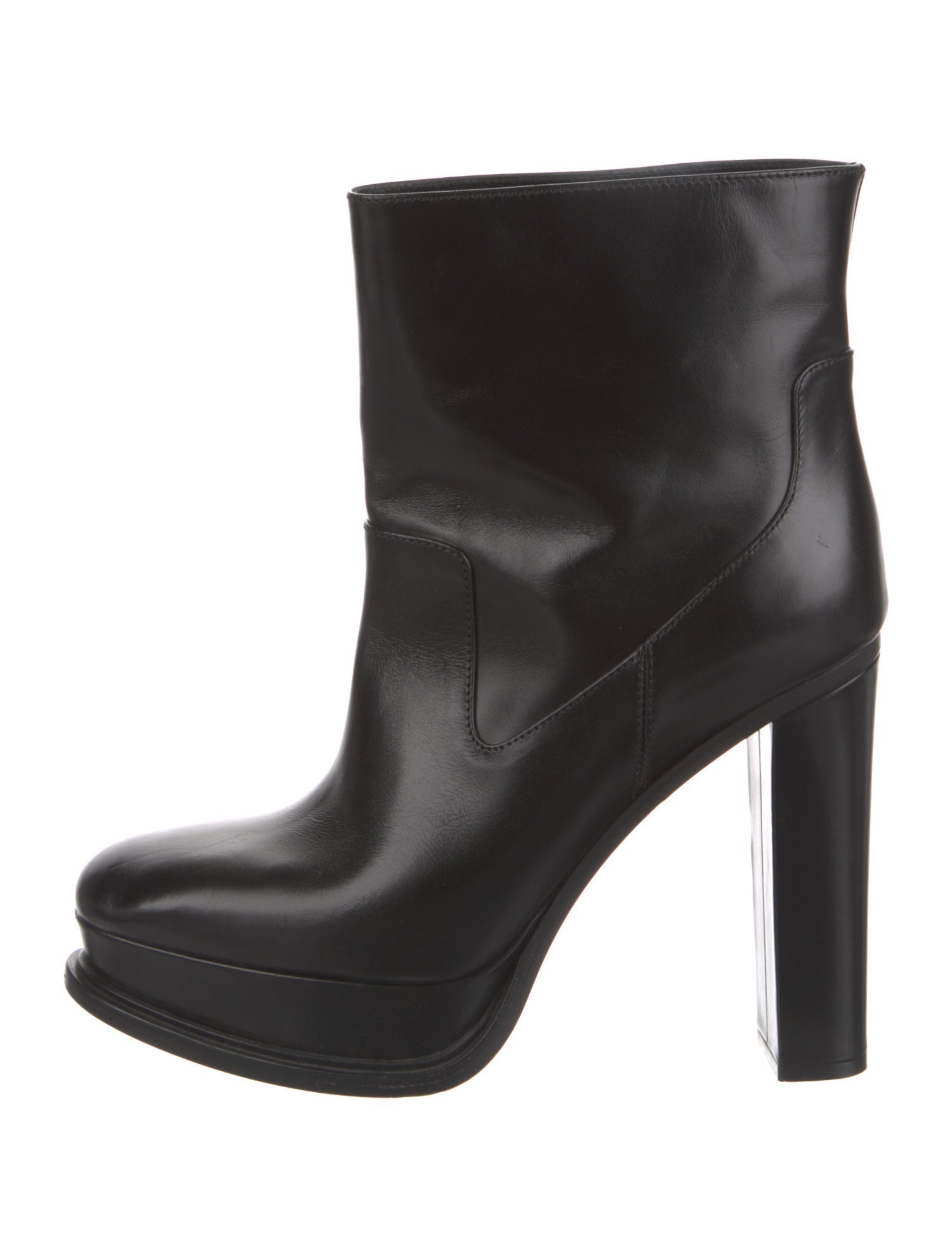 Alexander McQueen Leather Boots