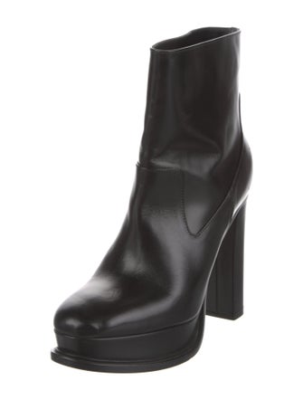 Alexander McQueen Leather Boots