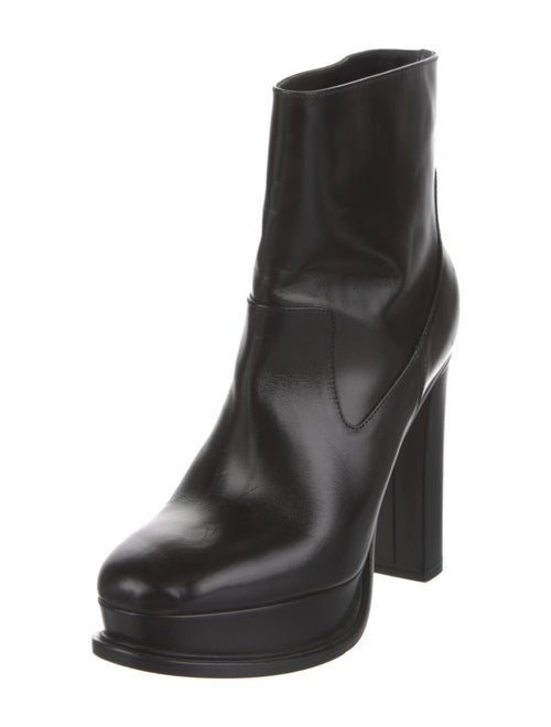 Alexander McQueen Leather Boots