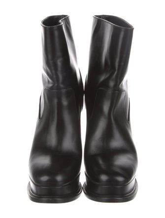 Alexander McQueen Leather Boots
