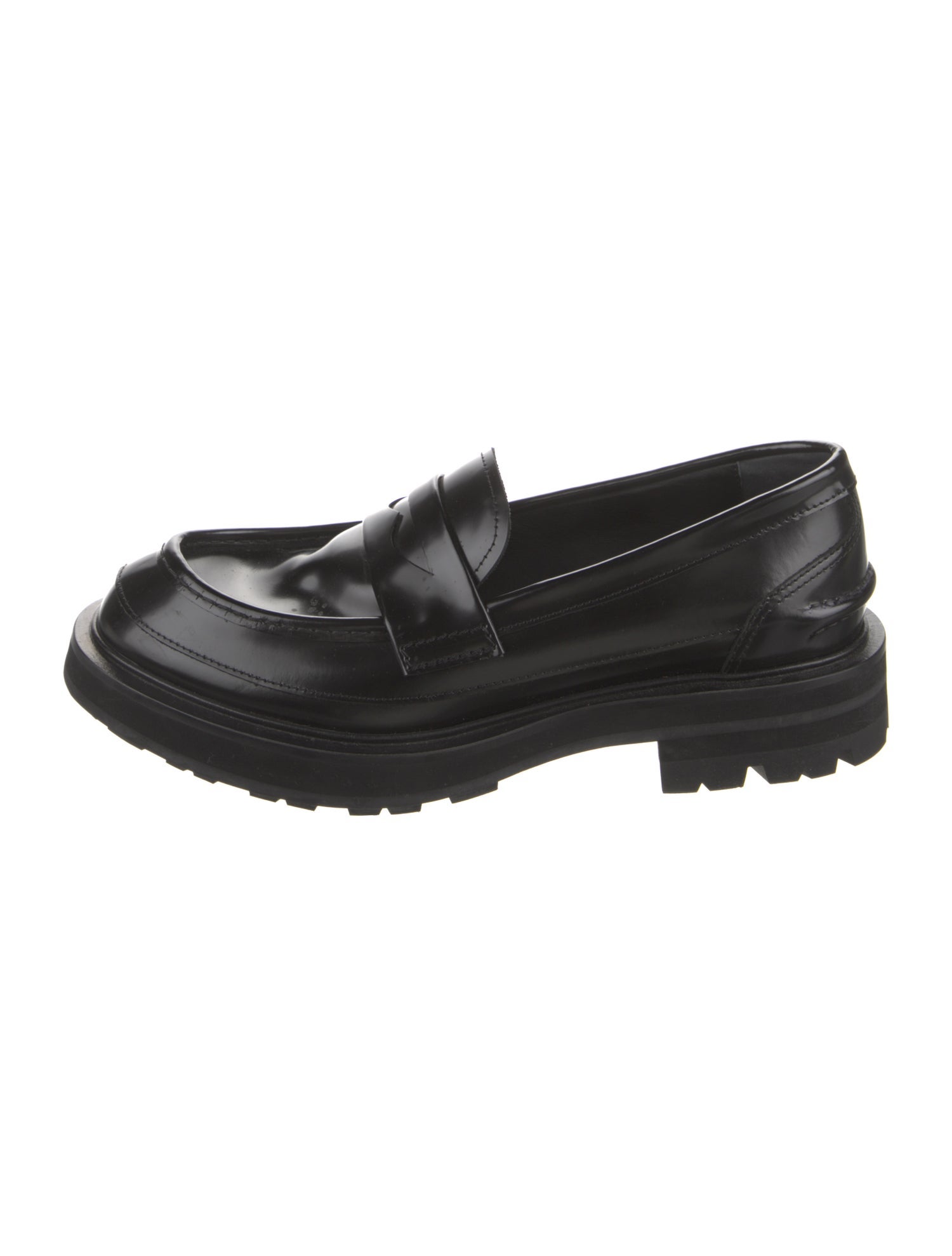 Alexander McQueen Patent Leather Loafers