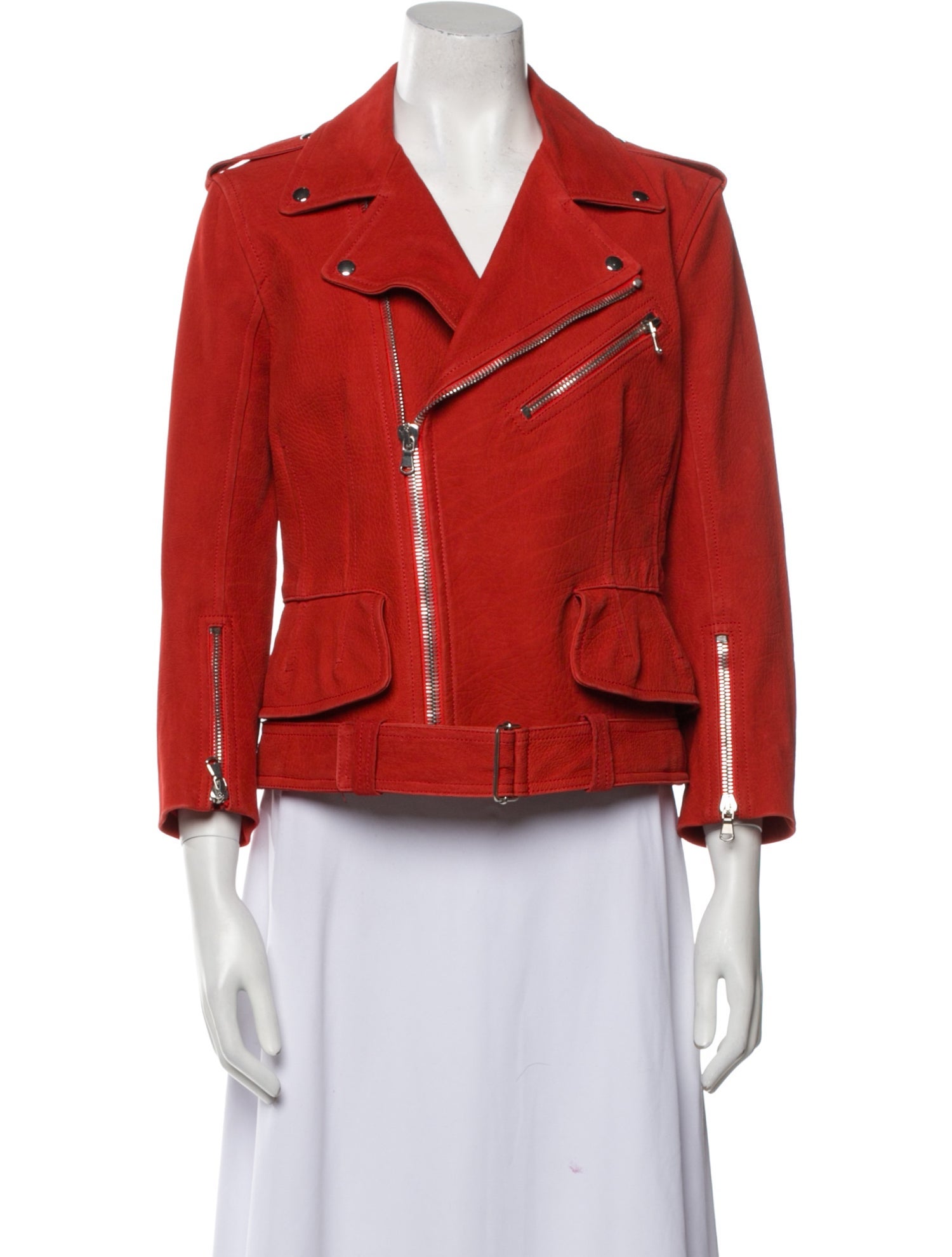 Alexander McQueen Leather Biker Jacket