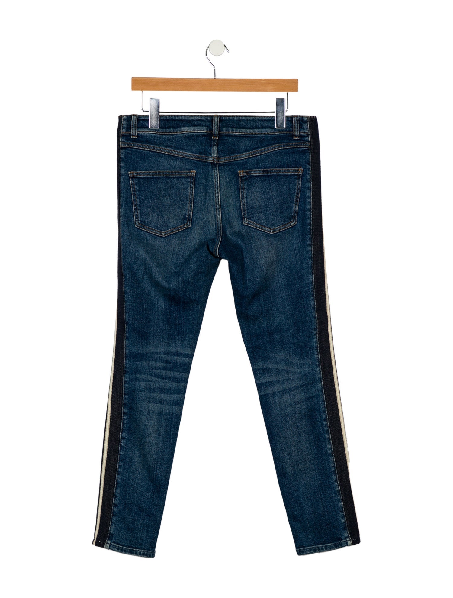 Alexander McQueen Mid-Rise Skinny Leg Jeans