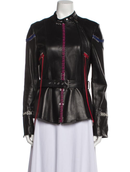 Alexander McQueen 2019 Lamb Leather Jacket