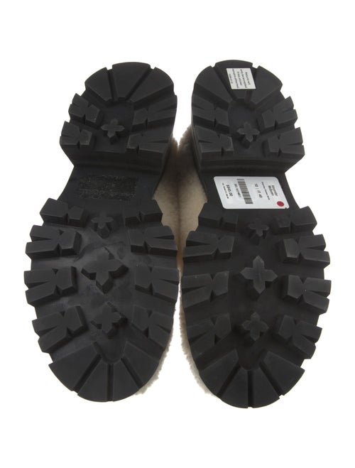 Alexander McQueen Shearling Chelsea Boots