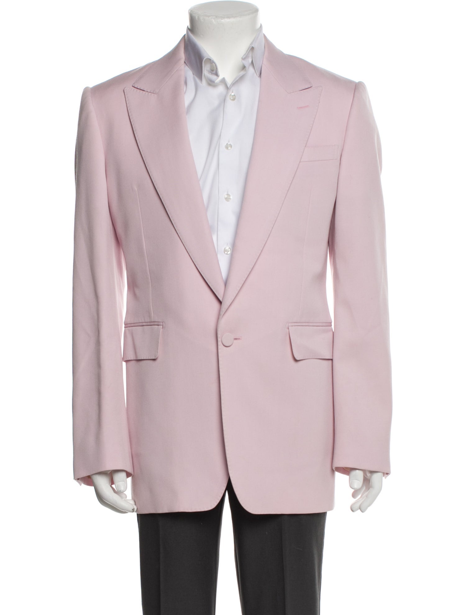 ジャケット Alexander Mcqueen Pink Wool Blend Blazer Wool blazer Alexander McQueen Pink size 42 IT in Wool - 52722191