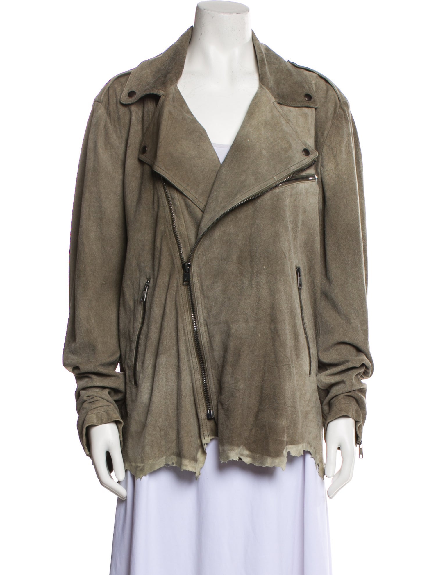 Alexander McQueen Leather Biker Jacket