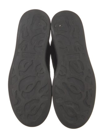 Alexander McQueen Leather Combat Boots