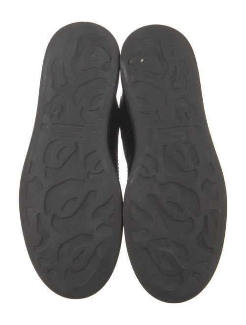 Alexander McQueen Leather Combat Boots