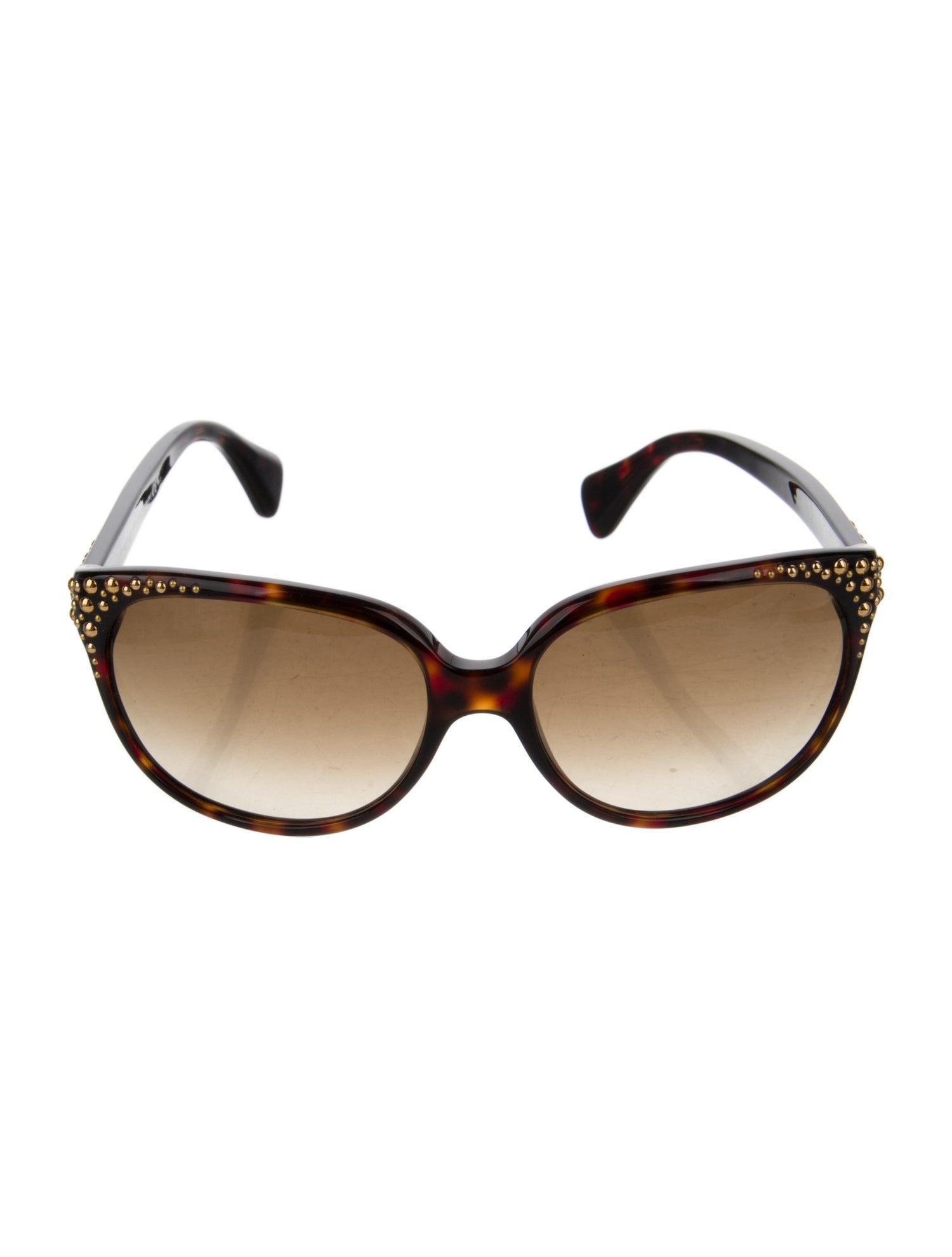 Alexander McQueen Cat-Eye Gradient Sunglasses
