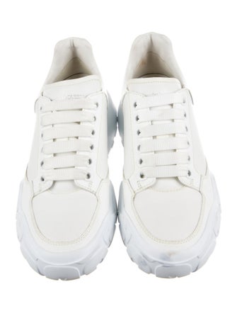 Alexander McQueen Leather Chunky Sneakers