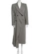 Alexander McQueen 2022 Wool Trench Coat