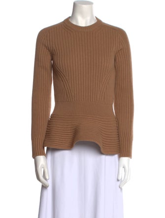 Alexander McQueen Wool Crew Neck Sweater