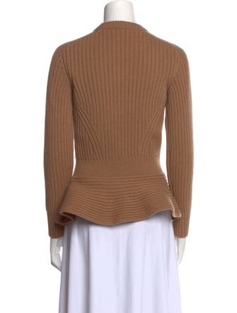 Alexander McQueen Wool Crew Neck Sweater