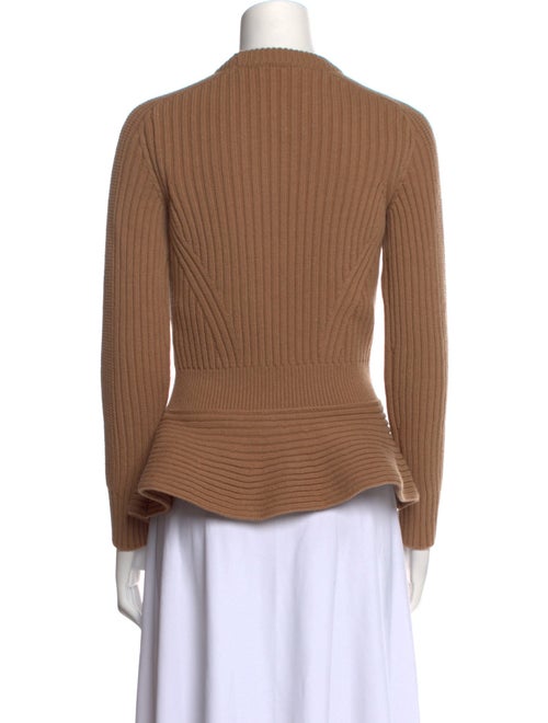 Alexander McQueen Wool Crew Neck Sweater