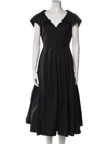 Alexander McQueen Dresses V-Neck Long Dress Us2, It38 | XS